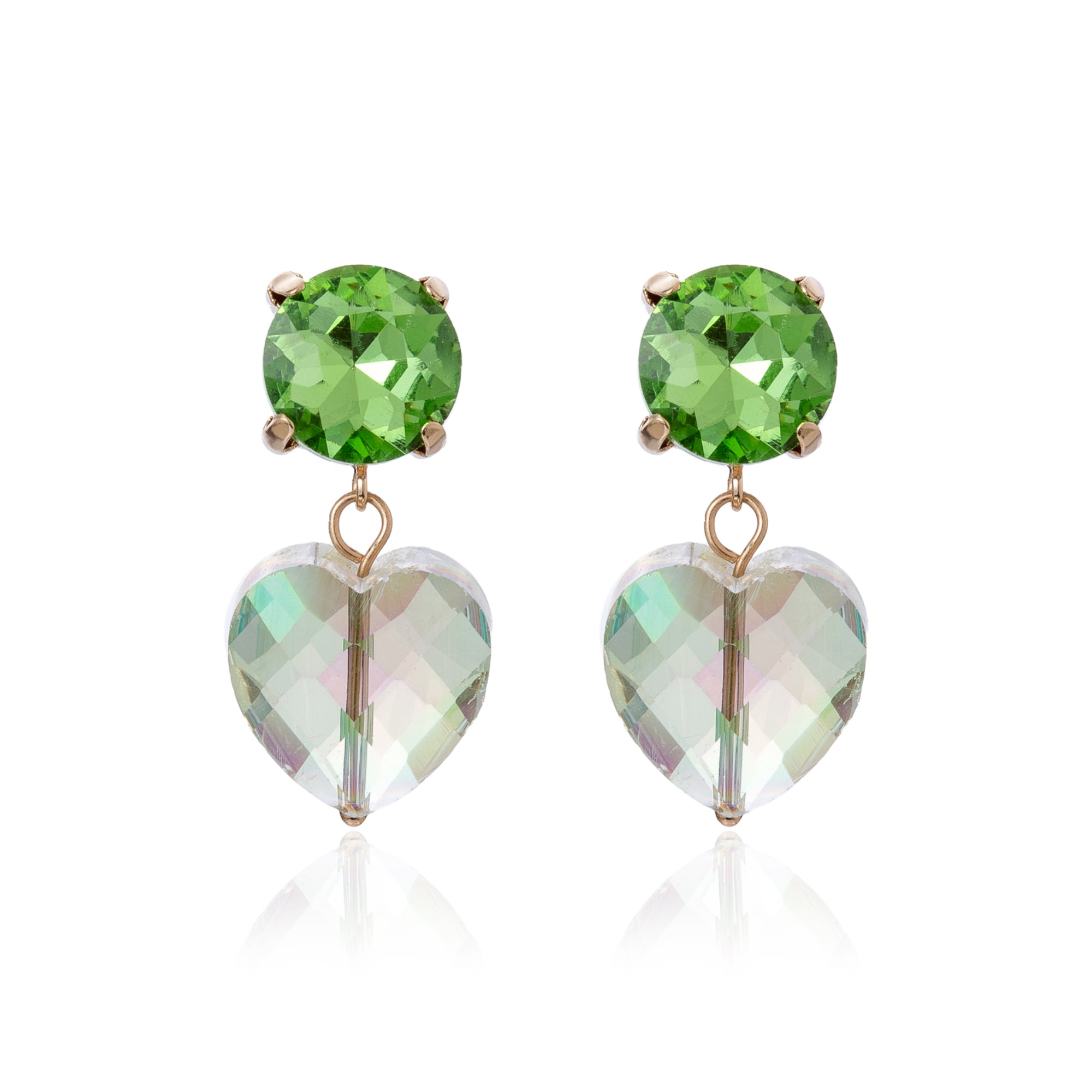 BLUE SCARAB HOPE Earrings (Green)