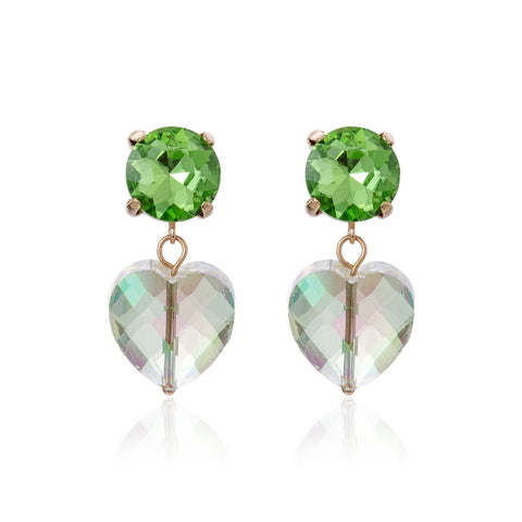 BLUE SCARAB HOPE Earrings (Green)