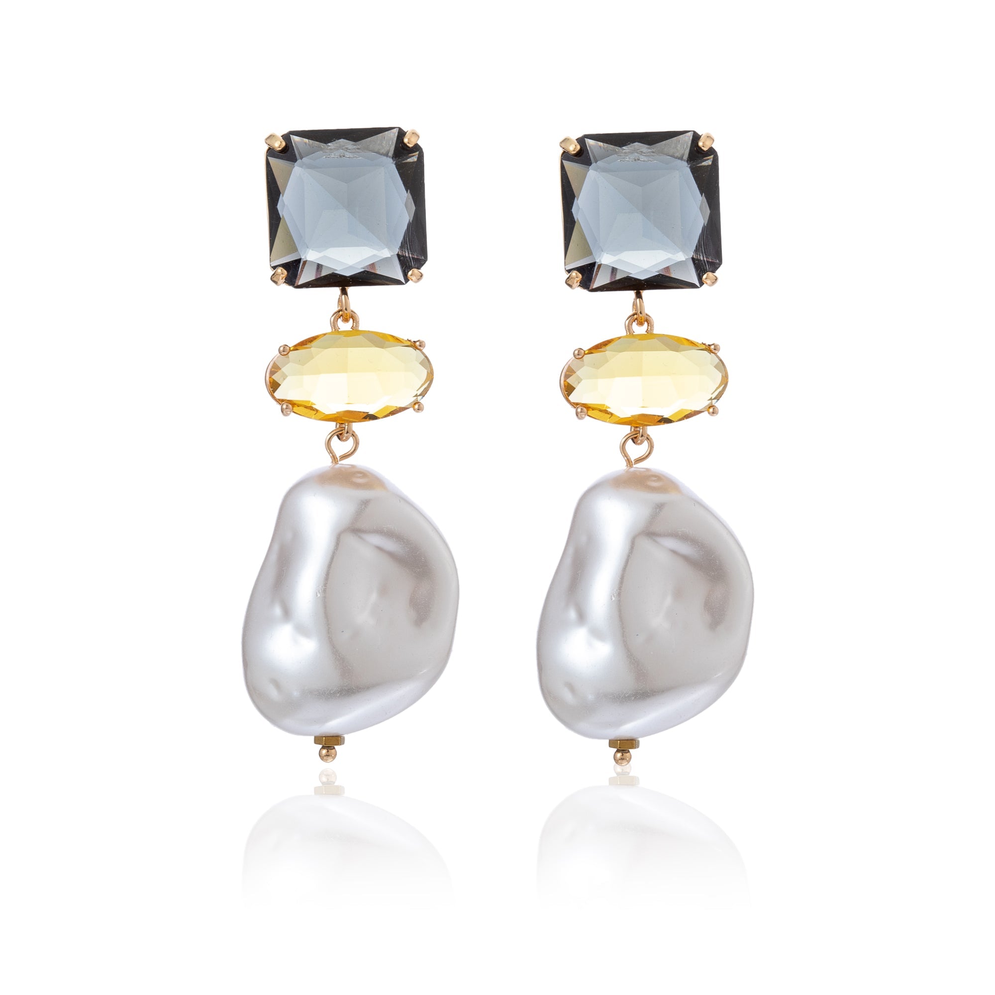 BLUE SCARAB ERIN Earrings