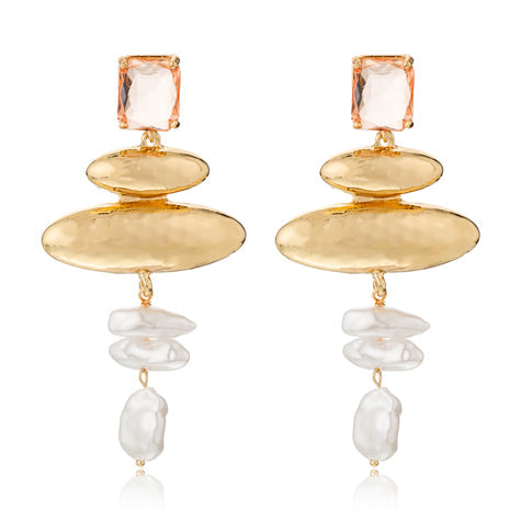 BLUE SCARAB ROSA Earrings