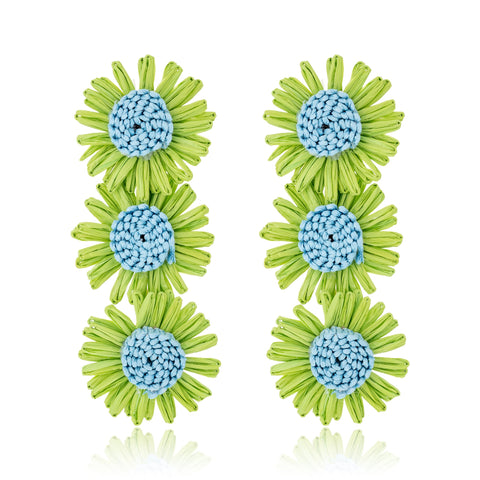 BLUE SCARAB CELIA Earrings