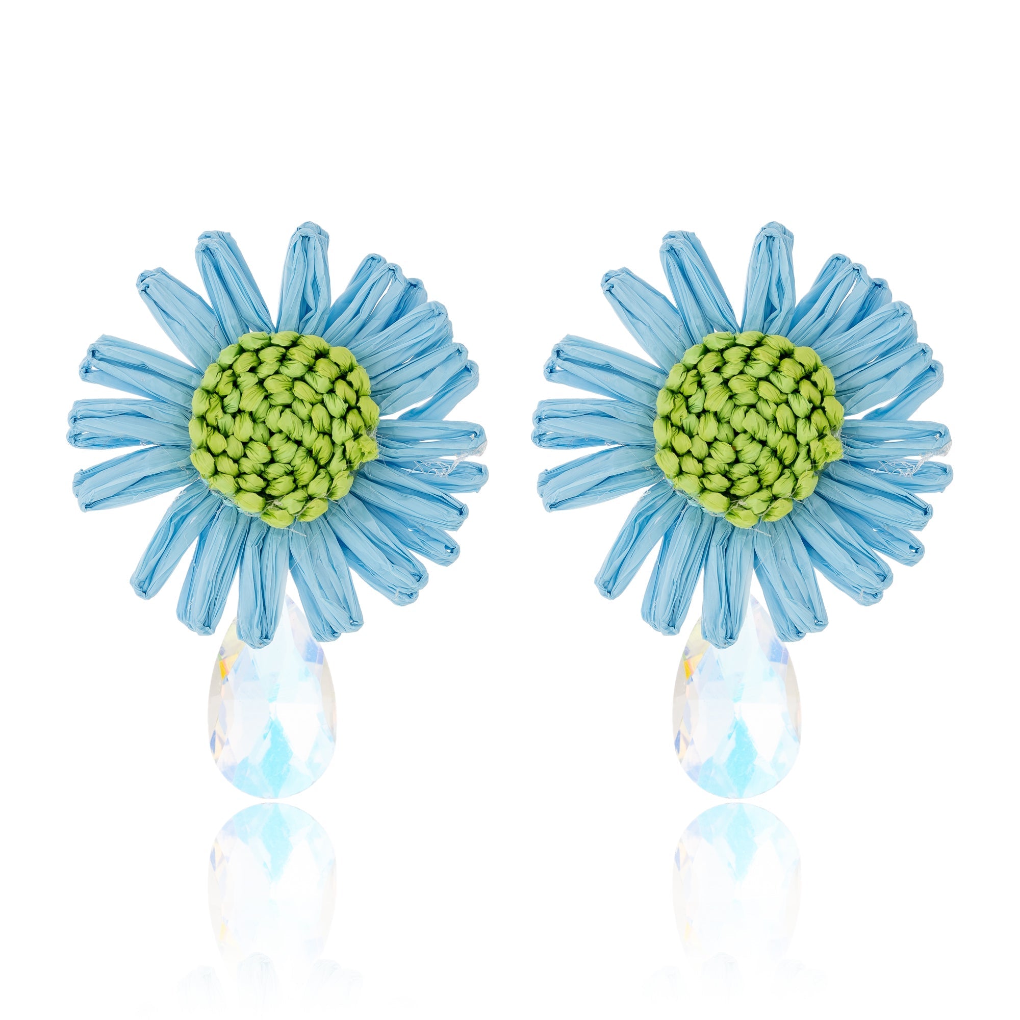 BLUE SCARAB JILL Earrings (Blue)