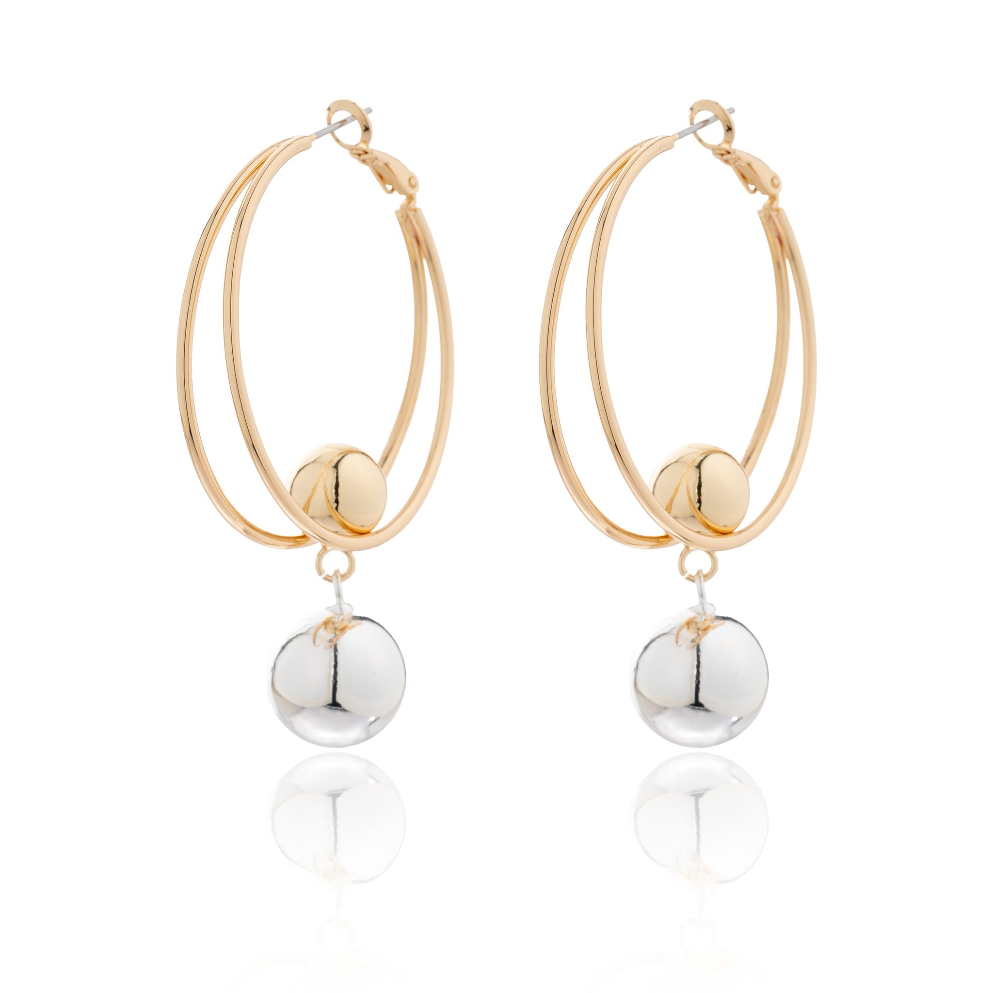 BLUE SCARAB HARLOW Earrings (Gold)