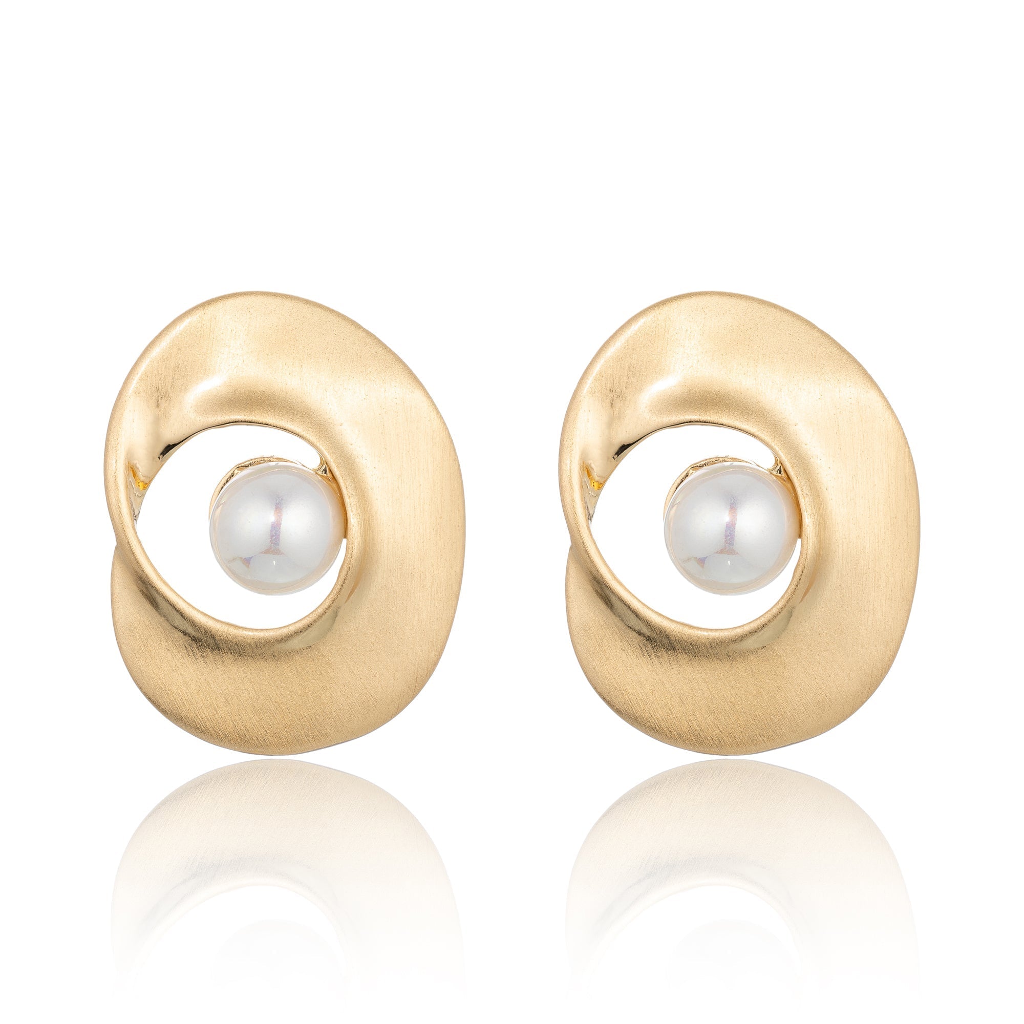 BLUE SCARAB PIPPA Earrings (Gold)