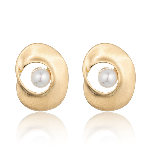 BLUE SCARAB PIPPA Earrings (Gold)