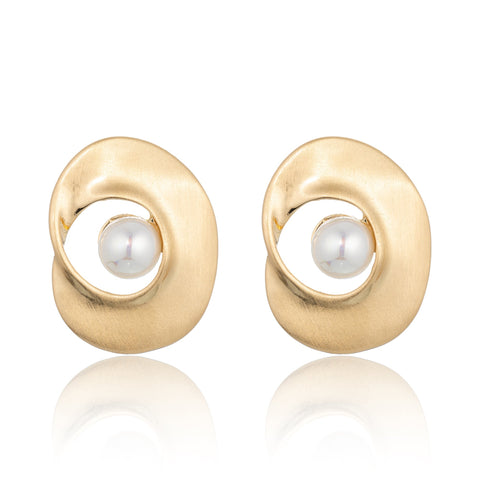 BLUE SCARAB PIPPA Earrings (Gold)