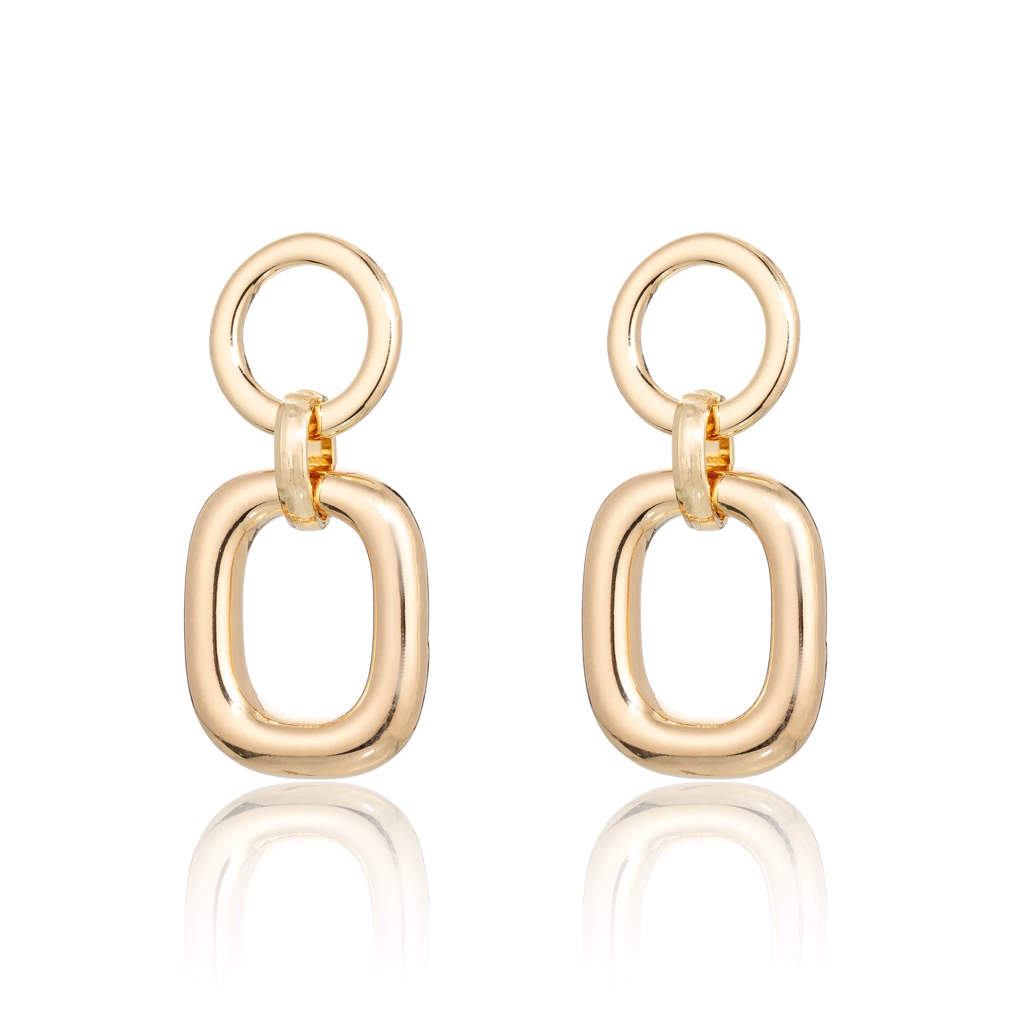 BLUE SCARAB LAYLA Earrings (Gold)