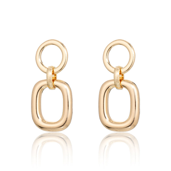 BLUE SCARAB LAYLA Earrings (Gold)