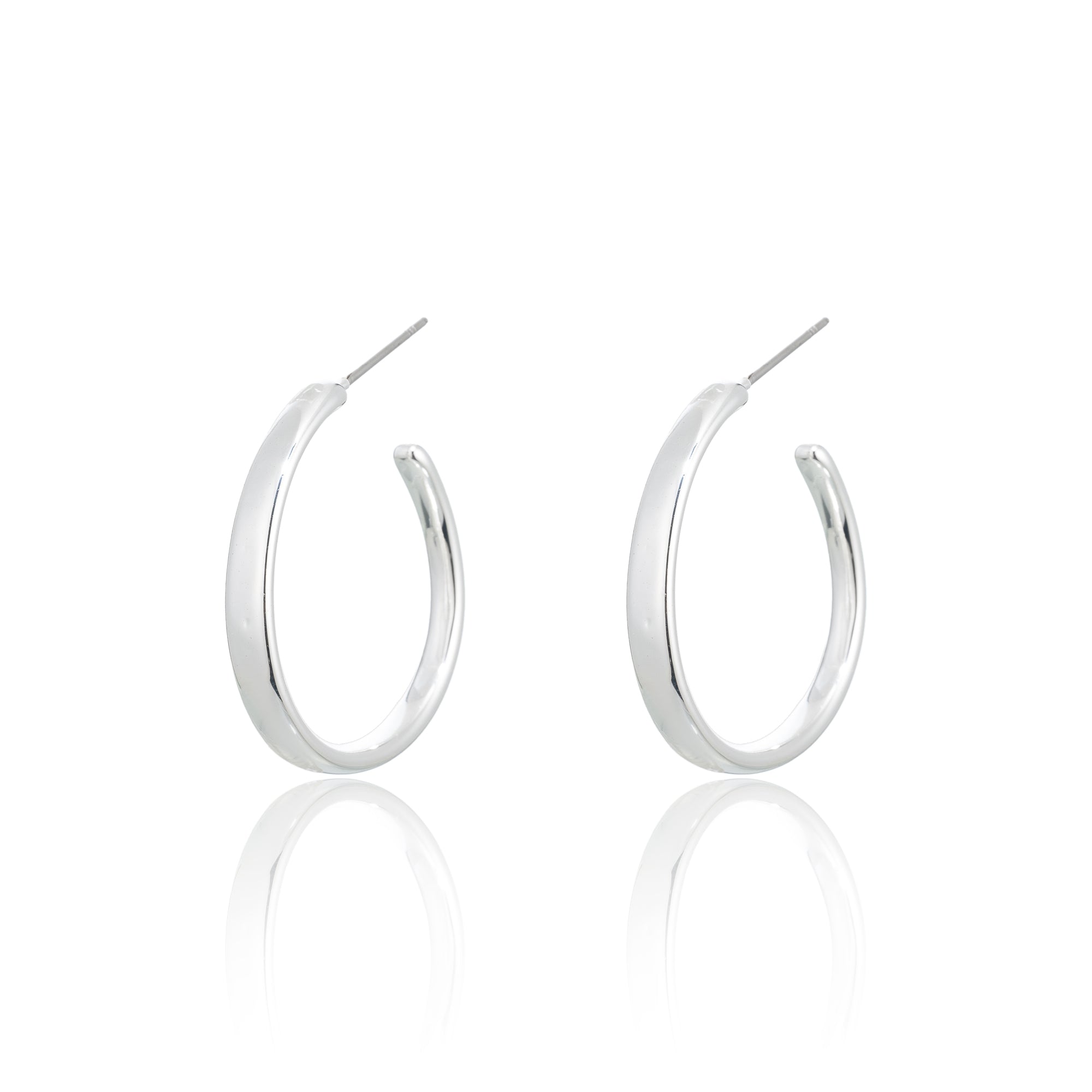 BLUE SCARAB LIZZIE Earrings (Silver)