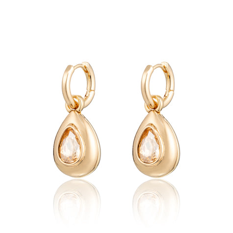 BLUE SCARAB FRANKIE Earrings (Gold)