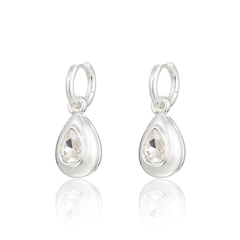 BLUE SCARAB FRANKIE Earrings (Silver)