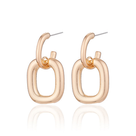 BLUE SCARAB MARNIE Earrings (Gold)