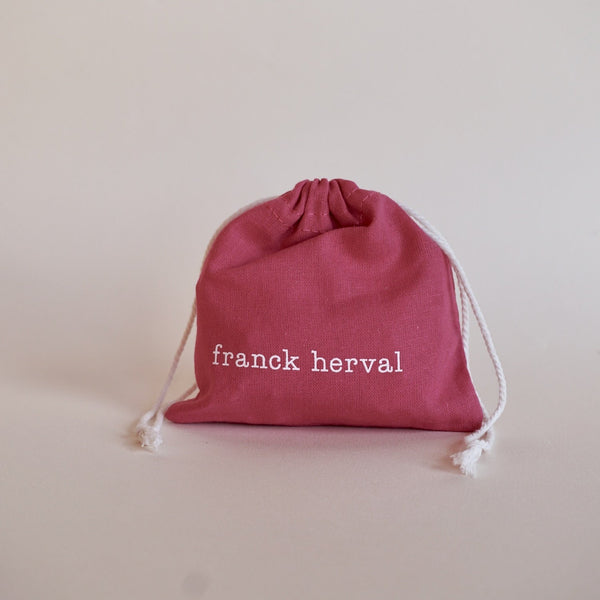 FRANCK HERVAL ESMEE red heart mini creole