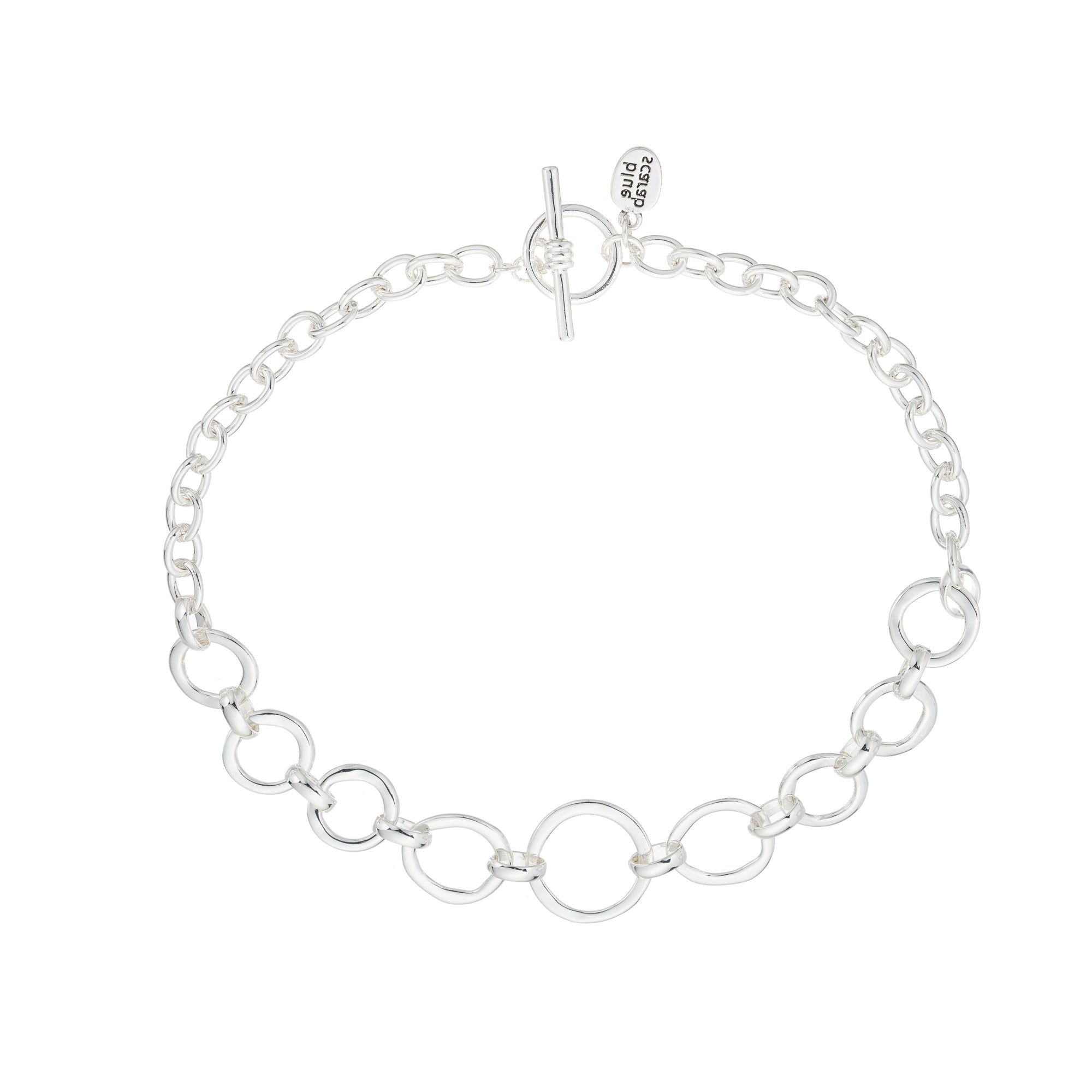 BLUE SCARAB JOAN Necklace (Silver)