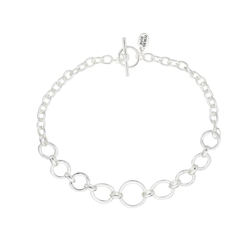 BLUE SCARAB JOAN Necklace (Silver)