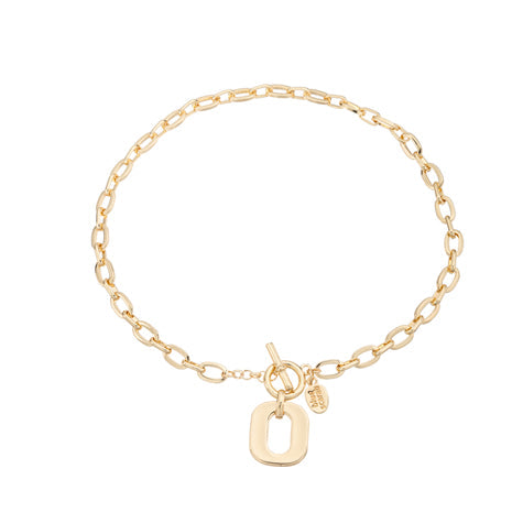 BLUE SCARAB BEA Necklace (Gold)