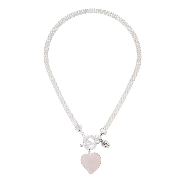 BLUE SCARAB LARA Necklace (Silver)