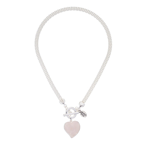 BLUE SCARAB LARA Necklace (Silver)