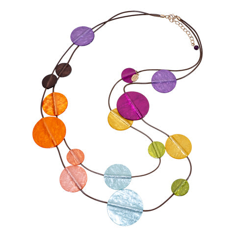 BLUE SCARAB SAM Necklace (Multicoloured)