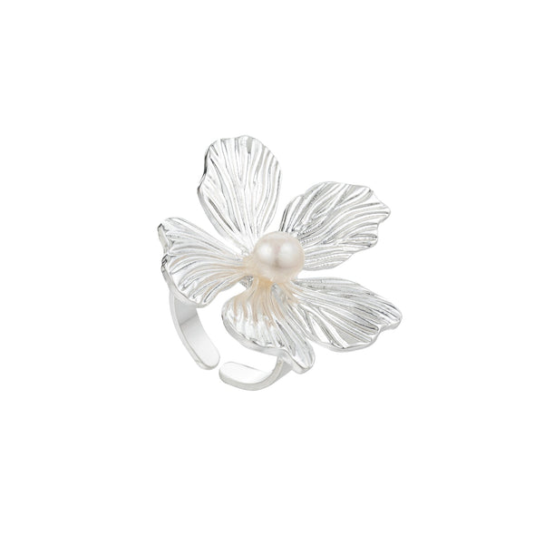 BLUE SCARAB TALIA Ring (Silver)