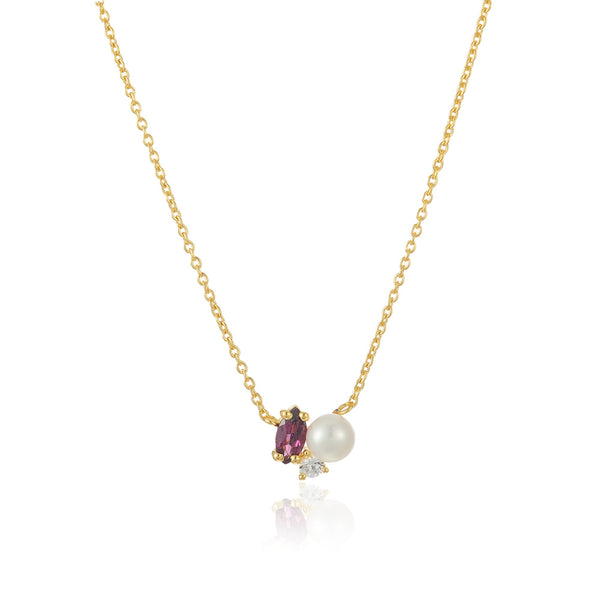 CARA 925 PARIS Necklace (Gold)